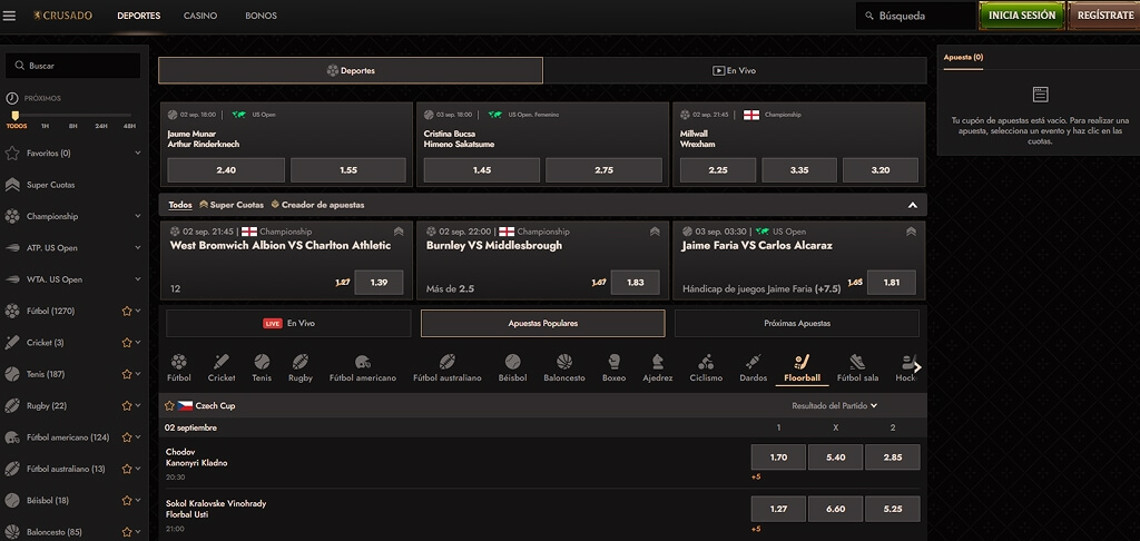Crusado Casino Apuestas deportivas