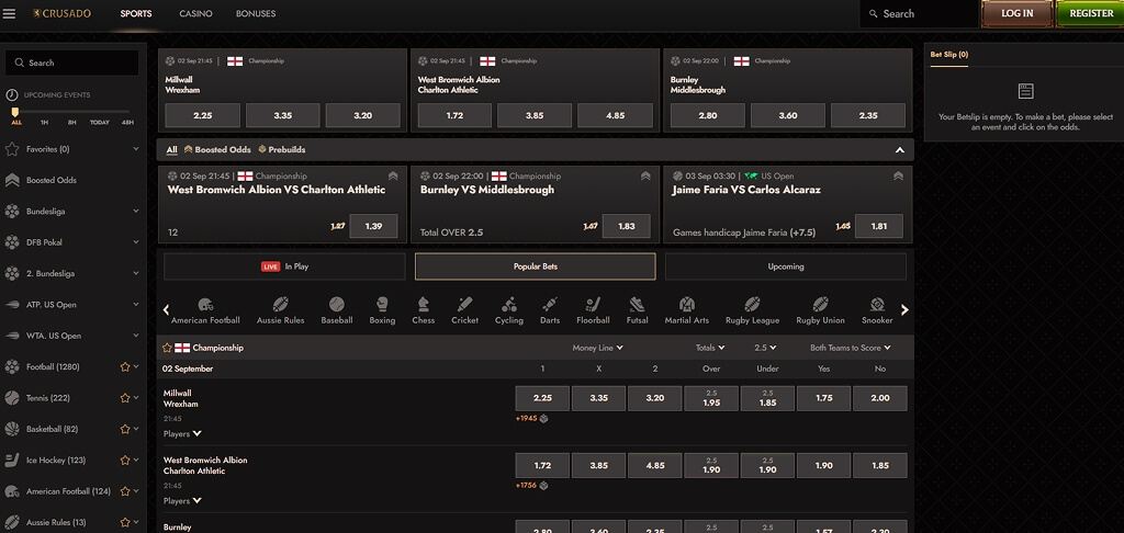 Crusado Casino Sport Betting