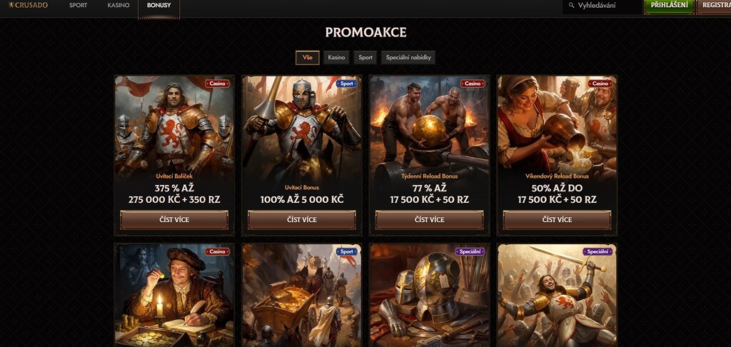 Propagační akce kasina Crusado